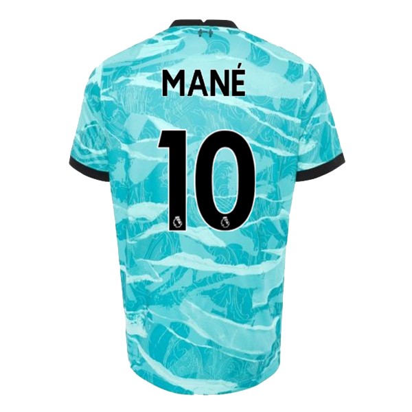 Camiseta Liverpool NO.10 Mane 2ª 2020-2021 Azul